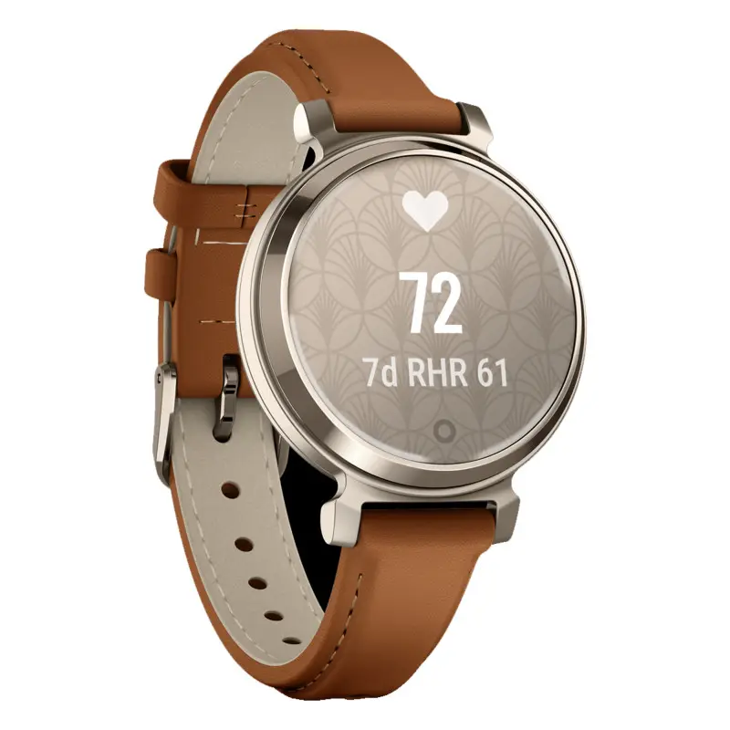 Garmin - Montre connectée Lily 2 Classic Cream Gold 010-02839-02