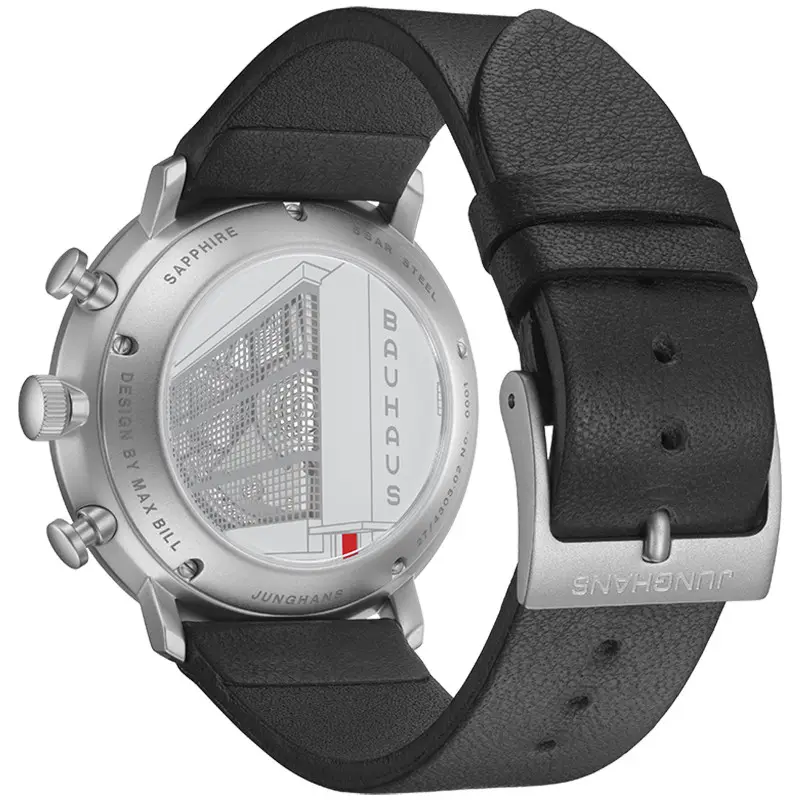Junghans - Montre Max Bill Chronoscope Bauhaus 27/4303.02 – Image 3